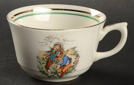 French Opera Reproductions Flat Cup