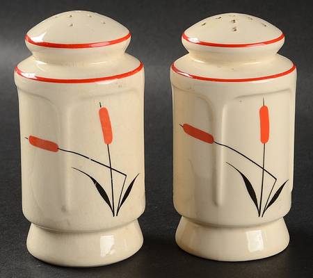 Cattail (Mt Vernon) Salt & Pepper Set