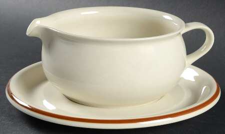 Desert Flower Gravy Boat & Underplate