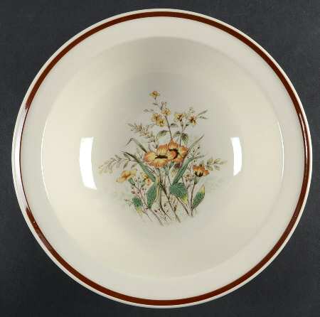 Desert Flower 9" Round Vegetable Bowl