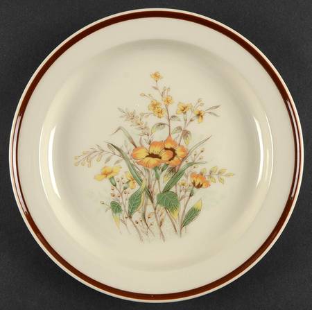 Desert Flower Salad Plate