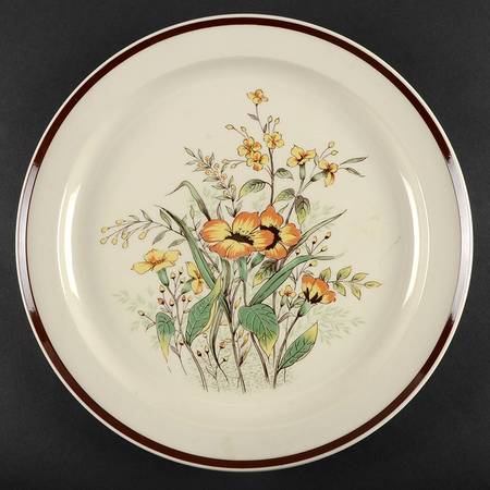 Desert Flower 12" Chop Plate (Round Platter)