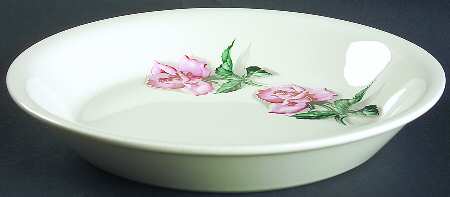 Rose Pie Serving Plate