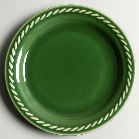 Rodeo Forest Green Bread & Butter Plate