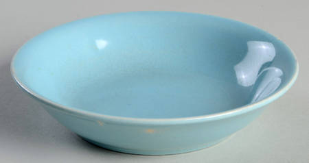 Camwood Ivory Blue Fruit/Dessert (Sauce) Bowl
