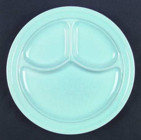Camwood Ivory Blue Grill Plate