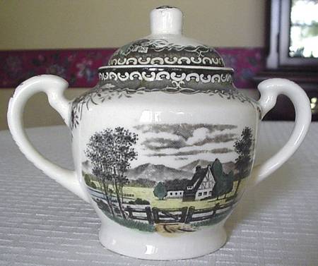 Spring Valley Sugar Bowl & Lid