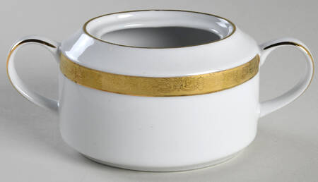 Timeless Treasures Gold Sugar Bowl No Lid