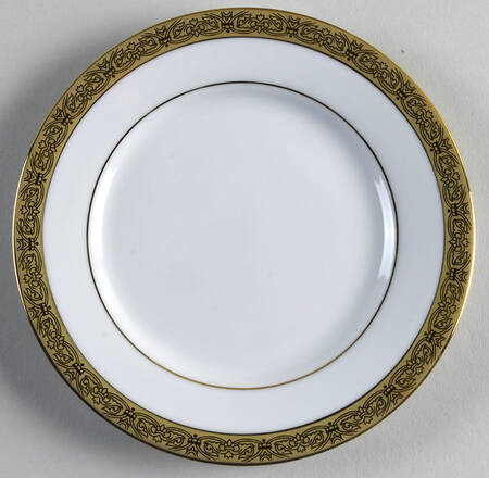 Timeless Treasures Gold Bread & Butter Plate