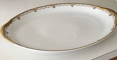 UNC102 12" Oval Serving Platter