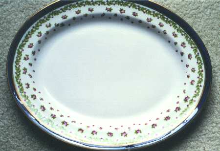 A3886 14" Oval Serving Platter