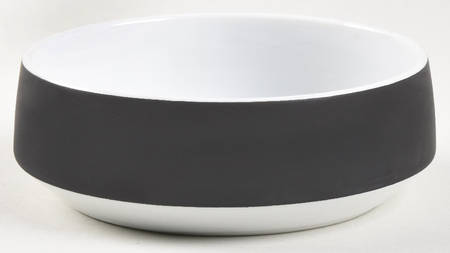 Contempo Frost Black Coupe Cereal Bowl