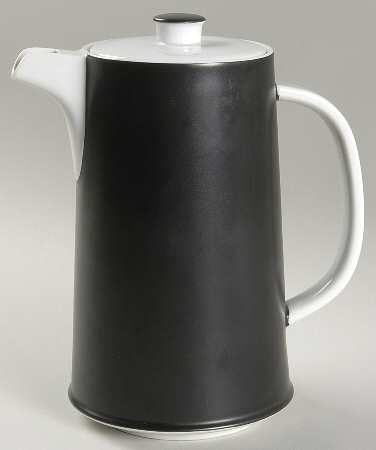 Contempo Frost Black Coffee Pot & Lid