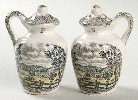Meadow-Rural Scenery Salt & Pepper Set