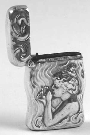 Sterling Hollowware Match Box Case