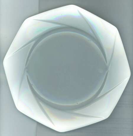 Centurion White Salad Plate