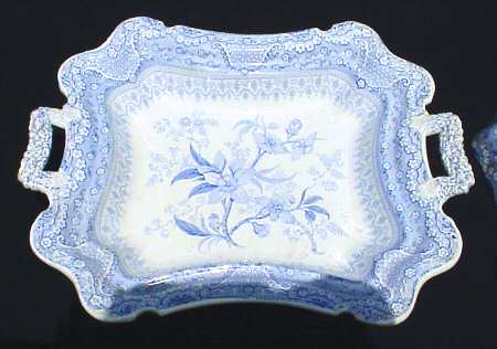 Asiatic Plants Rectangular Vegetable Bowl No Lid