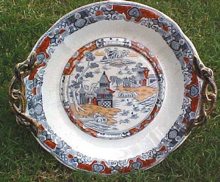 3366 Handled Cake Plate