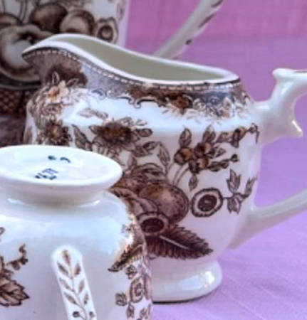 Gold Fruit Mini Creamer