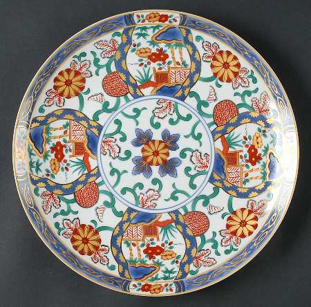 Imari Gohan 12" Chop Plate (Round Platter)