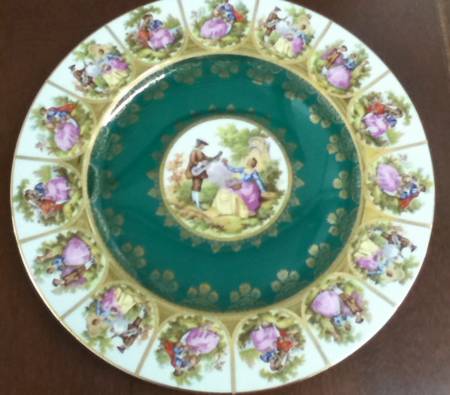 Love Story Dinner Plate