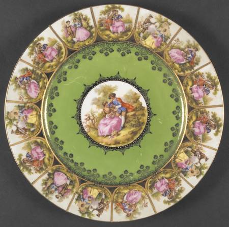 Love Story Dinner Plate