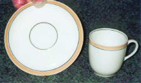 UC143 Flat Cup & Saucer Set