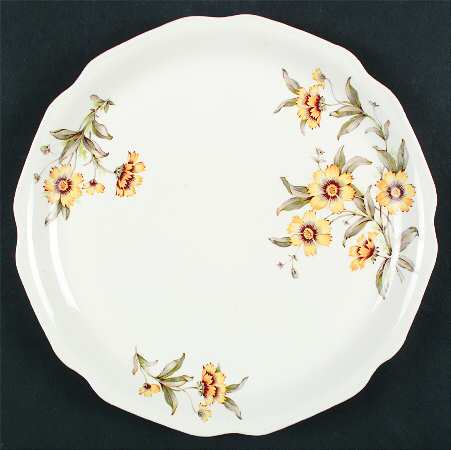 Indian Blanket Coupe Dinner Plate