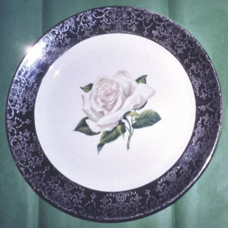 Silver Queen Dinner Plate