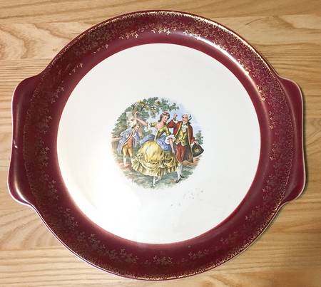 SLM449 Handled Cake Plate