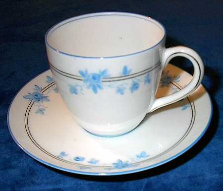 UC208 Flat Demitasse Cup & Saucer Set