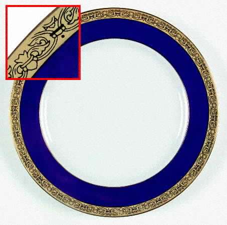 Timeless Treasures Amethyst Salad Plate