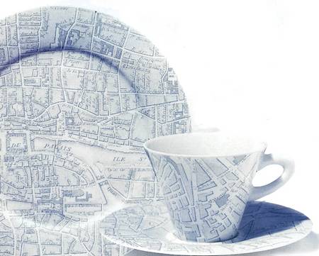 Silver Cities Dinner Plate