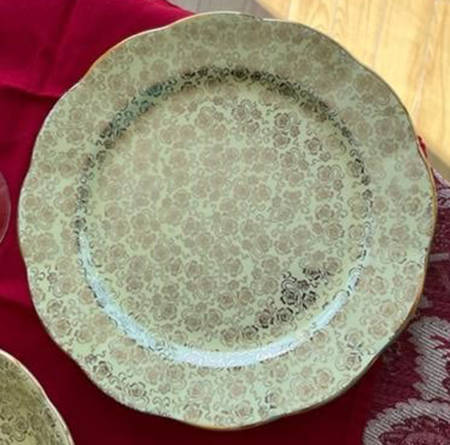 Gold Maize Dinner Plate