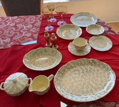 Gold Maize Bread & Butter Plate