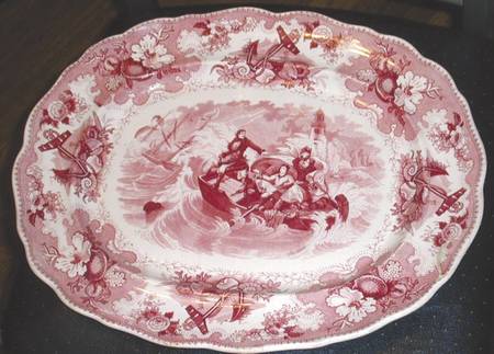 Sea, The 14" Oval Serving Platter