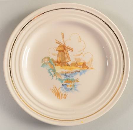 Windmill Bread & Butter Plate