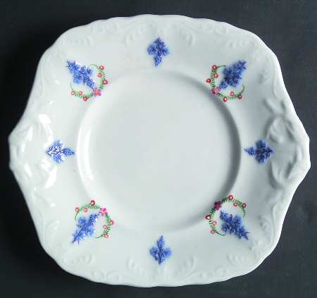 ENG217 Square Handled Cake Plate