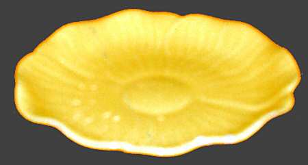 BMR4 Yellow Salad Plate