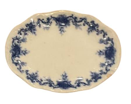 Martha (Coupe) 10" Oval Serving Platter