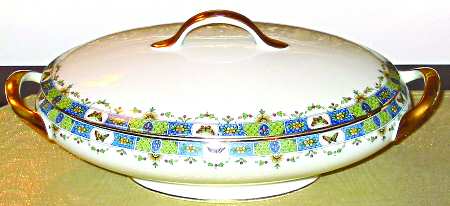 UNC176 Oval Covered Vegetable