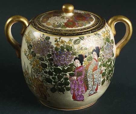JAP1437 Sugar Bowl & Lid