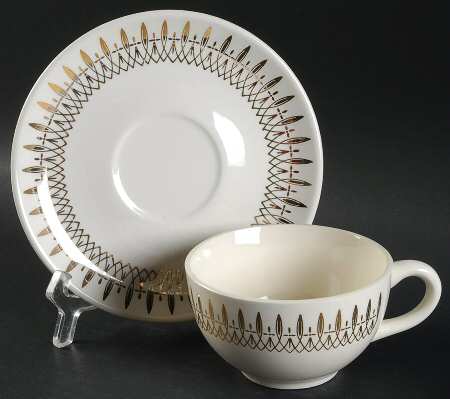 Fascination Flat Cup & Saucer Set
