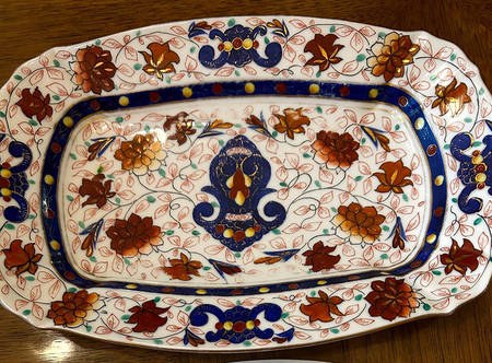 ENG218 12" Oval Serving Platter