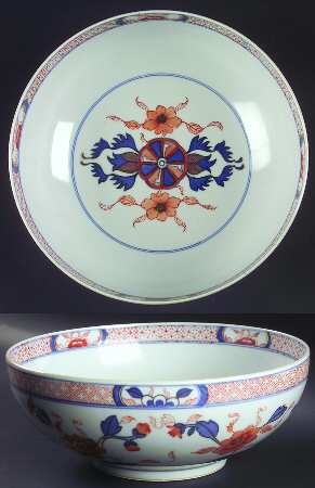 Imari Ware 11" Chinese Bowl