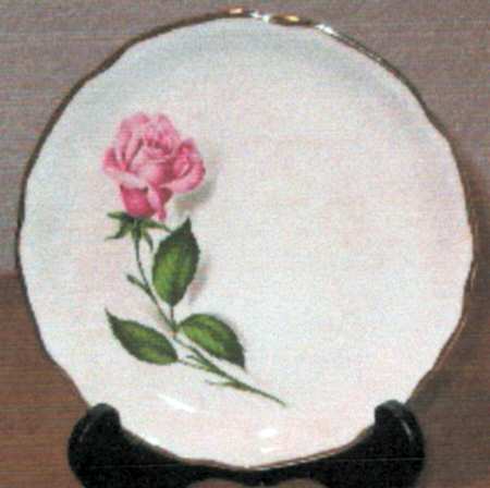Queen of Roses Bread & Butter Plate