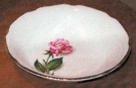 Queen of Roses Coupe Cereal Bowl
