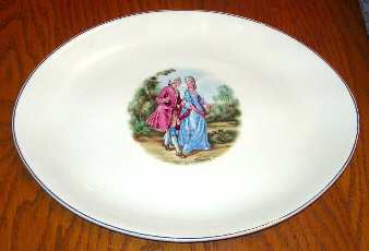 4843 12" Oval Serving Platter