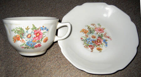MTC164 Flat Cup & Saucer Set