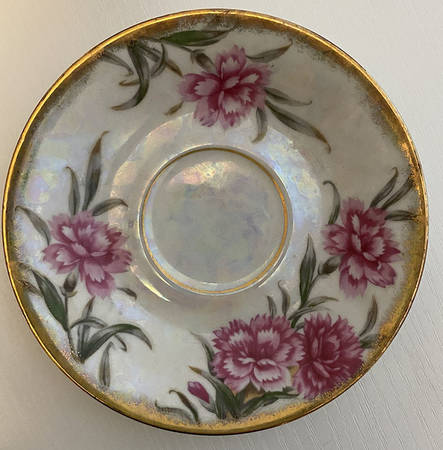 Flower of the Month Saucer for Footed Cup